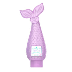 Mermaid Body Wash turquoise bottle with label