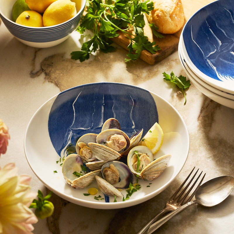 Horseshoe Crab Porcelain Entrée Bowl | Loving Coastal Living
