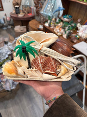 Chank & Mixed Seashells Novelty Light (Seahorse,  Palm Tree, Flamingo or Crucifix Accent)