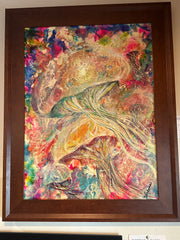 Verlene Beckwith – “I Spy Jellyfish” Acrylic Pour Painting