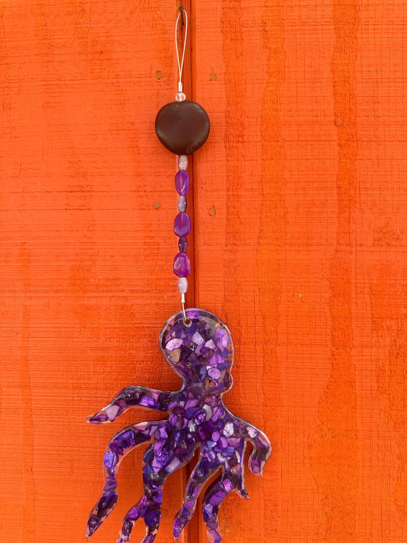 Octopus Resin Sun Catcher