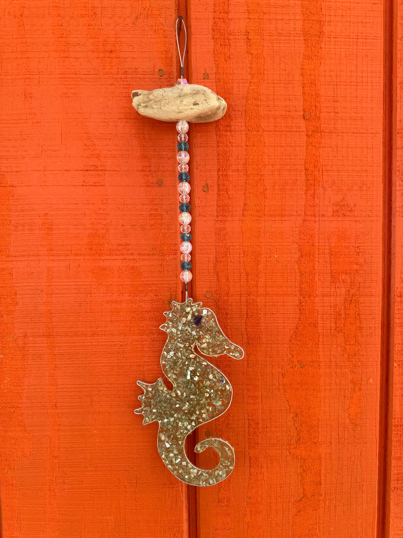 Sea Horse Resin Sun Catcher