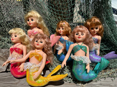 Vintage Sweet Sirena Mermaid Dolls