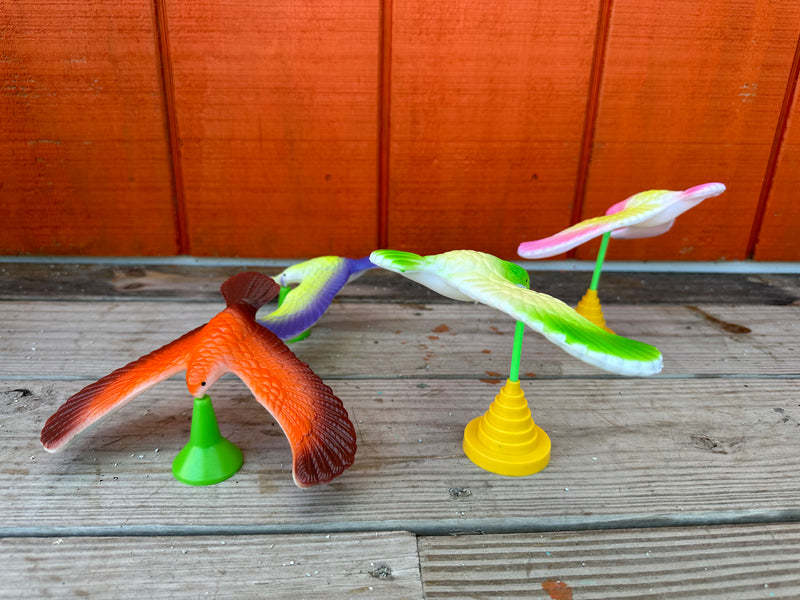 Vintage Flying Gravity Balance Birds