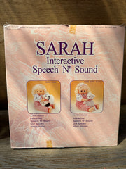 Vintage Sarah Interactive Speech N' Sound Doll with Dog