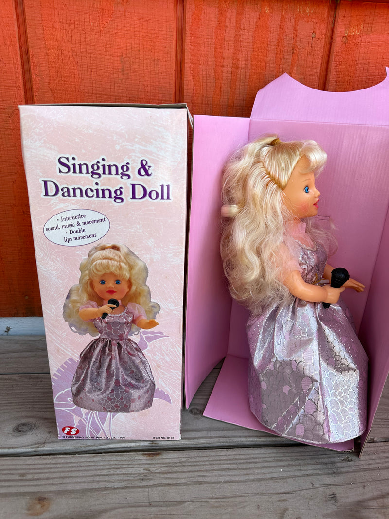 Vintage Singing & Dancing Doll