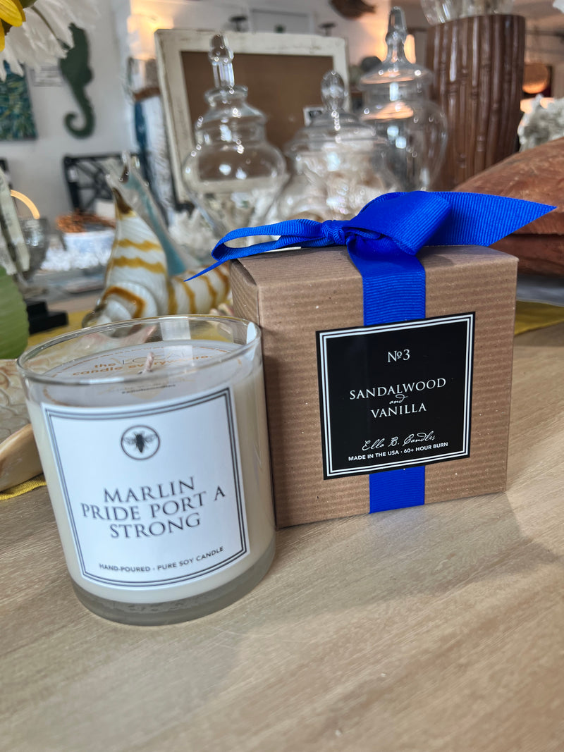 Marlin Pride- Port A Strong Soy Candle