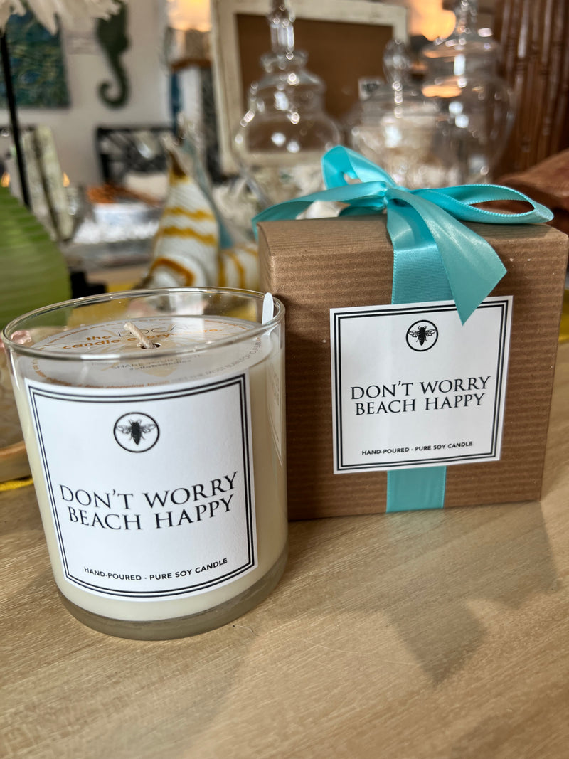 Don't Worry Beach Happy Soy Candle