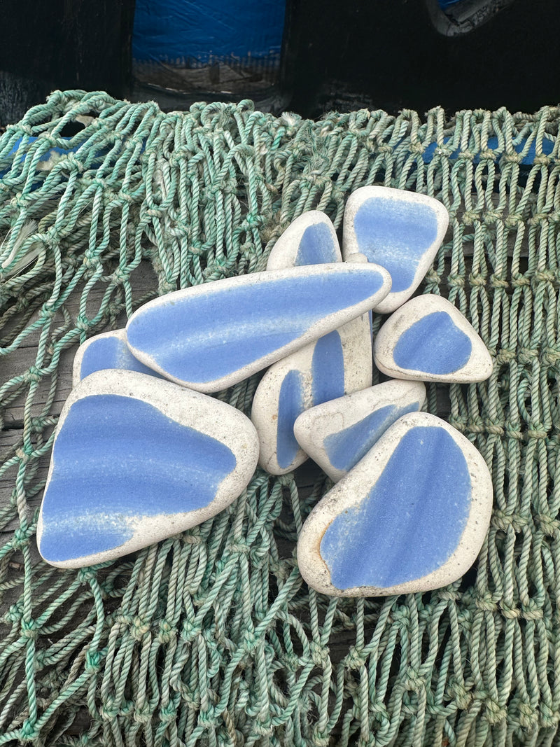 Hand Tumbled Pottery Pieces