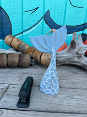 Wooden Mermaid Whale Tails