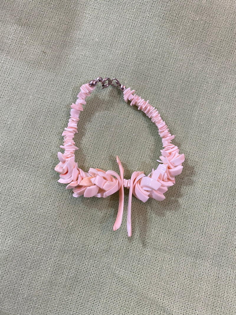 Vintage Carved Shell Bracelet