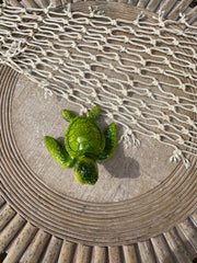 Small Green Turtle Figurine