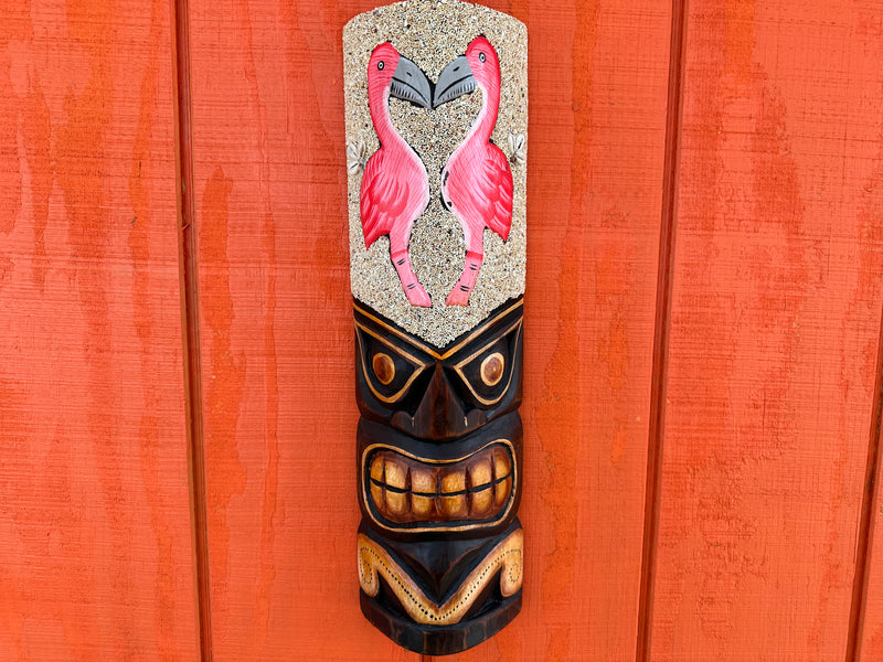 Medium Wooden Tiki Mask- 3 Styles