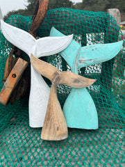 Wooden Whale Tails-Multiple Colors