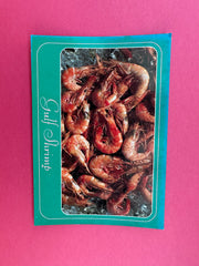 Vintage Gulf Shrimp Postcard