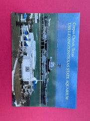 Vintage USS Lexington/Texas State Aquarium Postcard