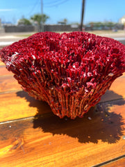 Vintage Red Pipe Organ Coral- 13