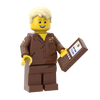 IPS Delivery Driver (Male) -  Custom Printed Minifig - Made Using LEGO® Parts