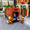 IPS Delivery Driver (Male) -  Custom Printed Minifig - Made Using LEGO® Parts