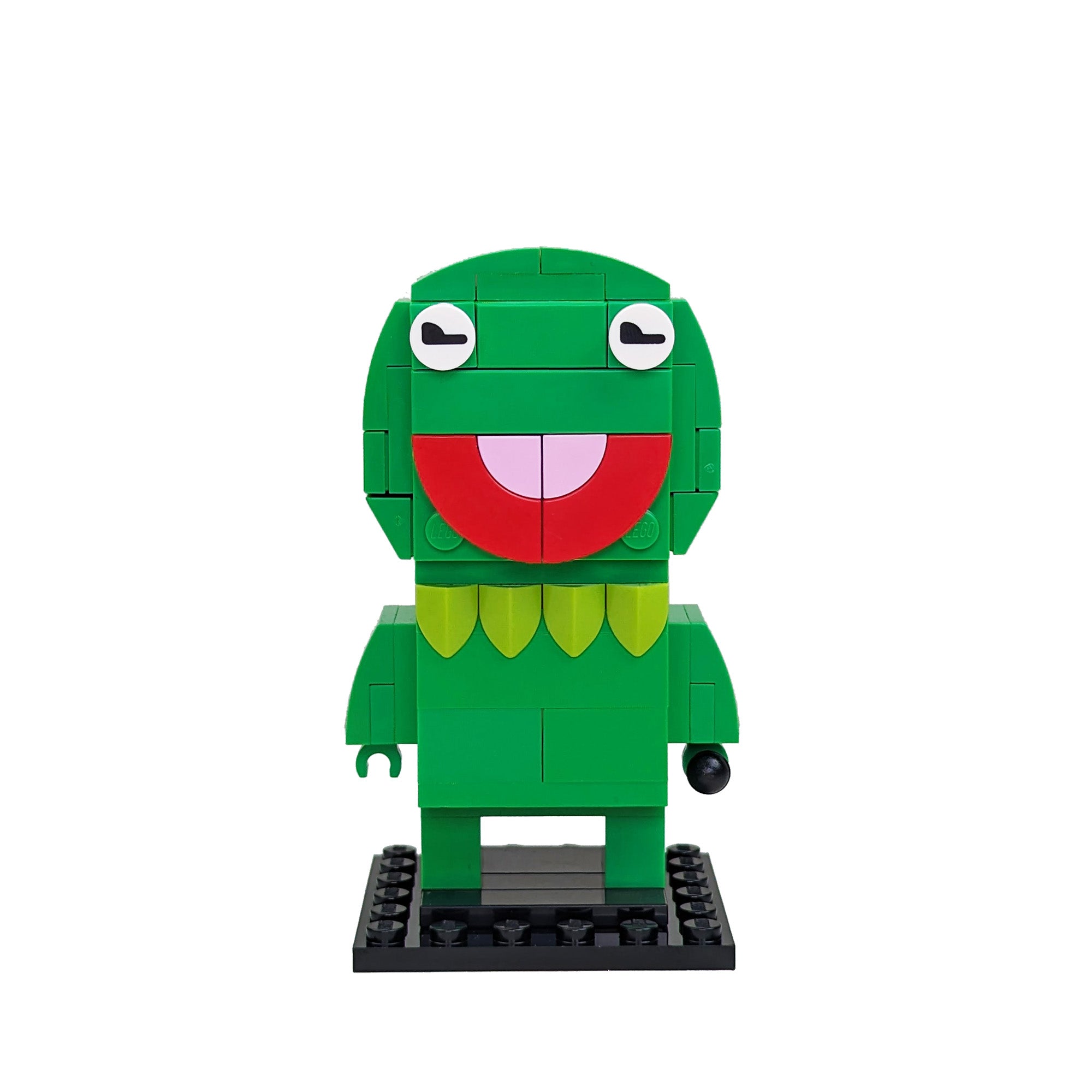 Kermit Brick Building Set - Custom Building Set - Made Using LEGO® Parts