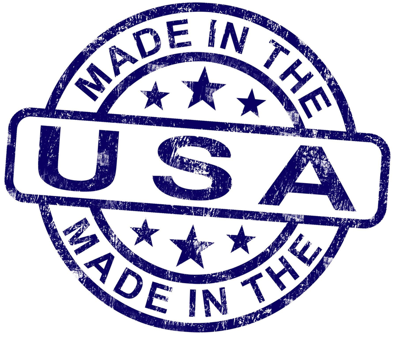 Made in the USA stamp emphasizing eco-friendly and American-made puzzle quality.
