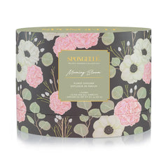 Close up of the box for the Morning Bloom Spongelle Diffuser.