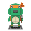 Orange Turtle Brick Building Set  - Custom Building Set - Made Using LEGO® Parts