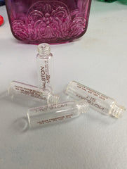 Mini perfume bottles