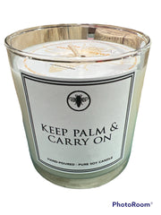 Keep Palm & Carry On Soy Candle