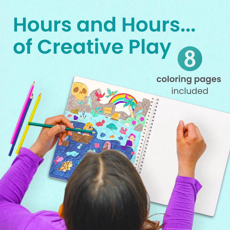 Ahoy Pirates Sticker Book