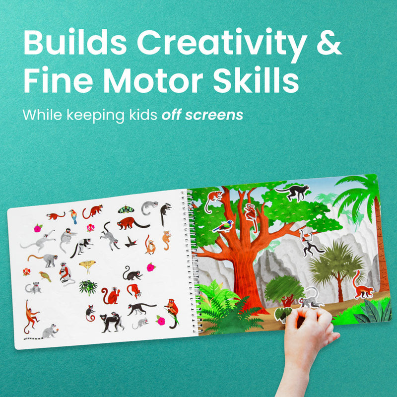 Primates Sticker Book