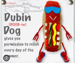 Dubin Dog- Inspirational String Doll Keychain