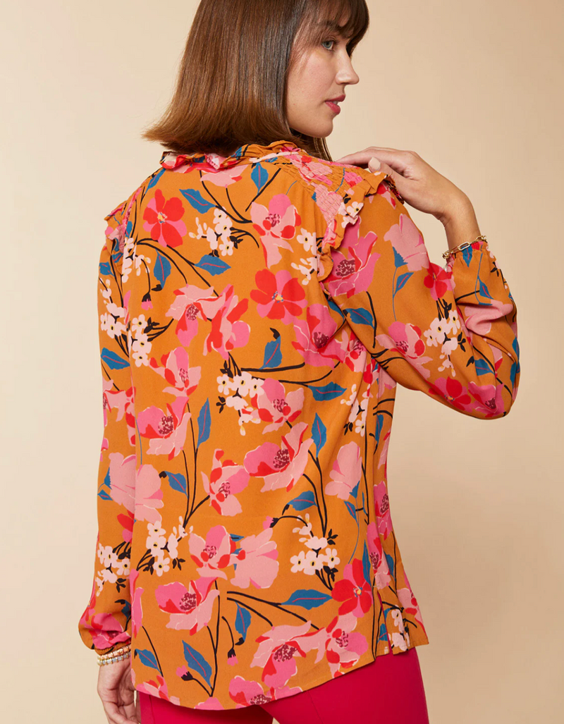 Aisley Blouse Botanic Garden Floral Stems