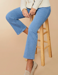 Maren Denim Kick Flare Pant Palmetto Wash