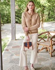 Brooke Ponte Trouser Alabaster