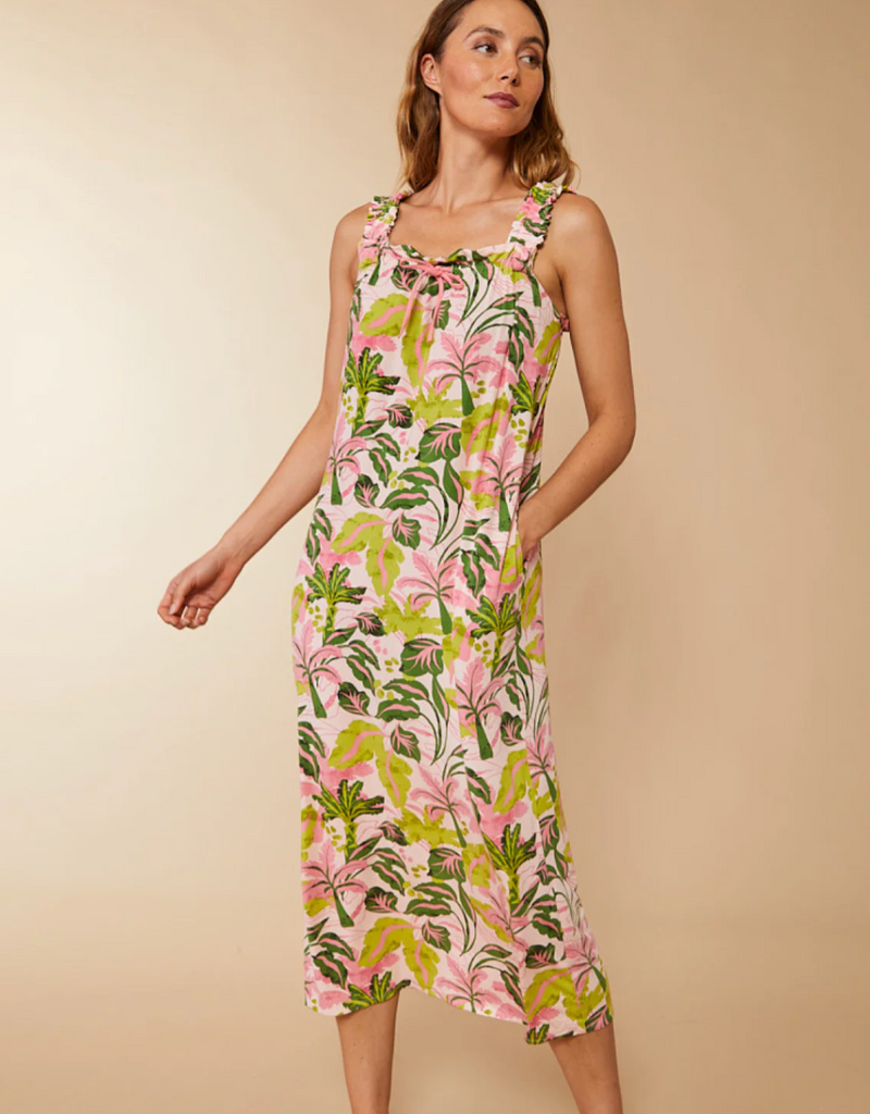 Sleeveless Nightgown Palm