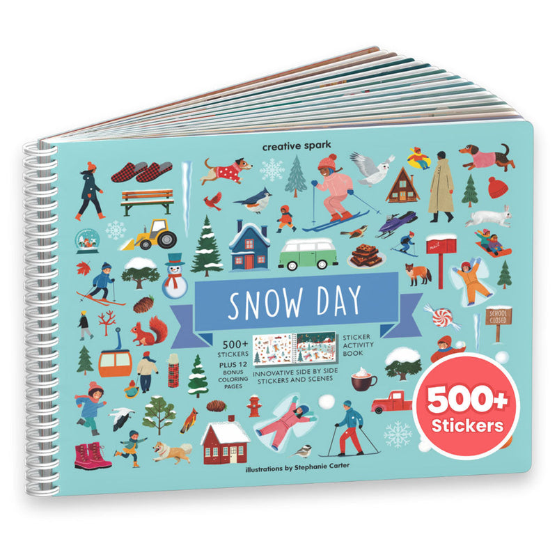 Snow Day Sticker Book