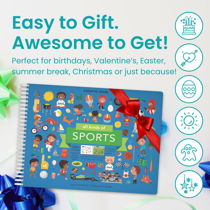 All Kinds of Sports Sticker Book