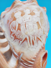 Carved Cameo Helmet Shell 5