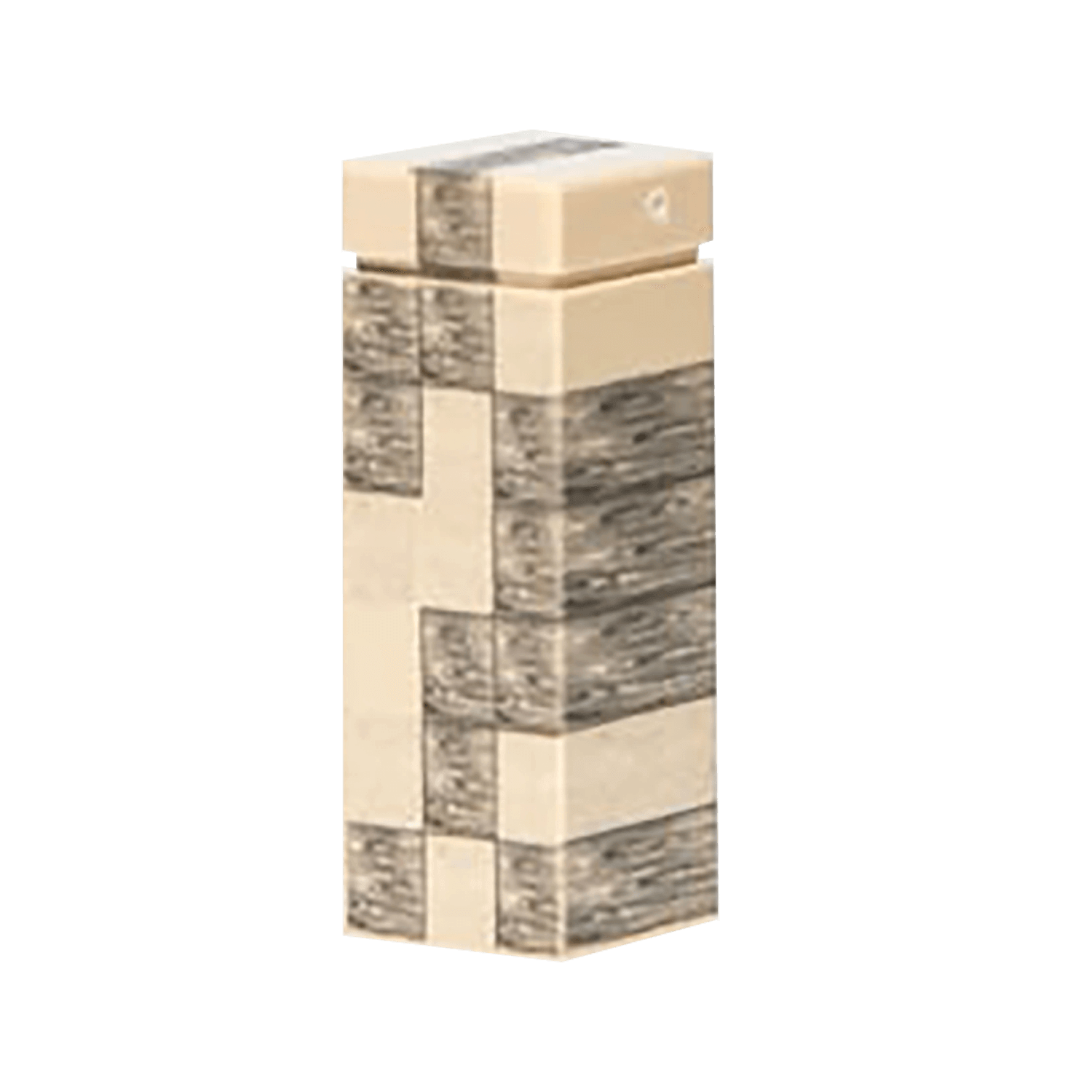 Topple Tower Game - Custom Printed Mini Set - Made Using LEGO® Pieces