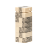 Topple Tower Game - Custom Printed Mini Set - Made Using LEGO® Pieces