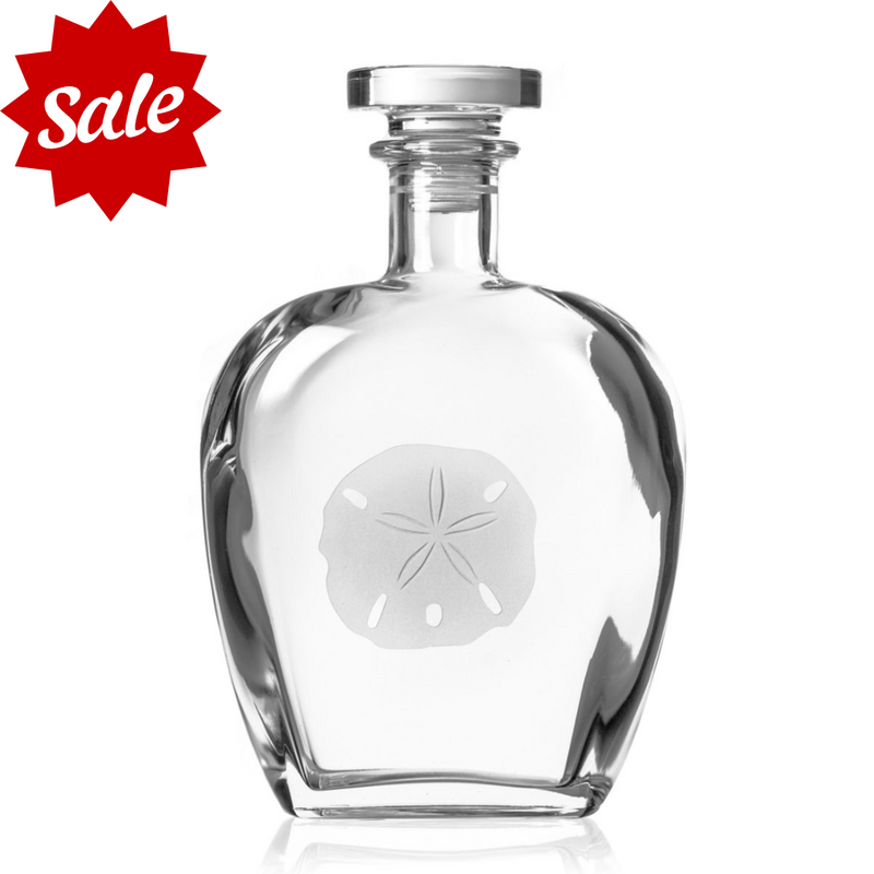 Etched Whiskey Decanter 23 oz.