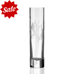 Etched Bud Vase - 8