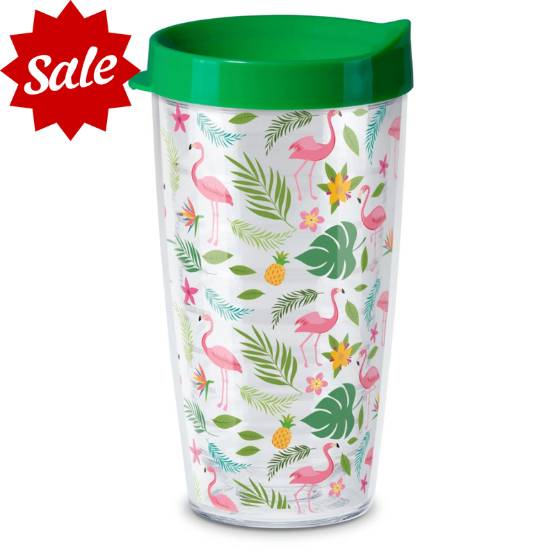 Double Wall Insulated Travel Tumbler 16 ounce - 4 Fun Styles!