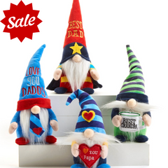 Dad - Hug Feel the Love Gnome - 4 Different Styles