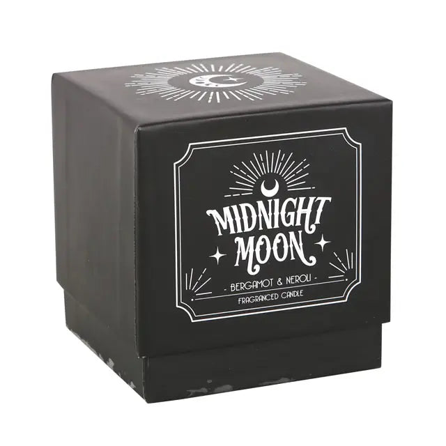 Midnight Moon Bergamot & Neroli Gothic Candle