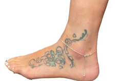 Adjustable Sterling Silver Rope Anklet - JewelryIsland Connection