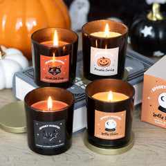 Pumpkin Carving Spiced Pumpkin Halloween Candle