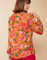 Aisley Blouse Botanic Garden Floral Stems - ApparelSPARTINA 449