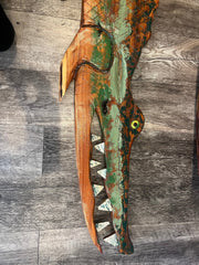 Alligator Chainsaw Art - Accent DecorChainsaw Art Rockport